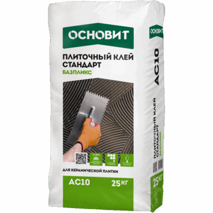 Базпликс AC10 Клей плиточный стандарт 25 кг