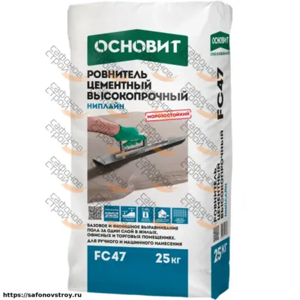 Ниплайн FC47 Ровнитель цементный 25 кг