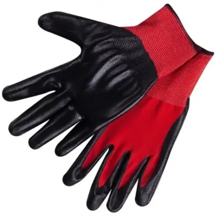 Перчатки Нейлоновые с частичным нитриловым обливом