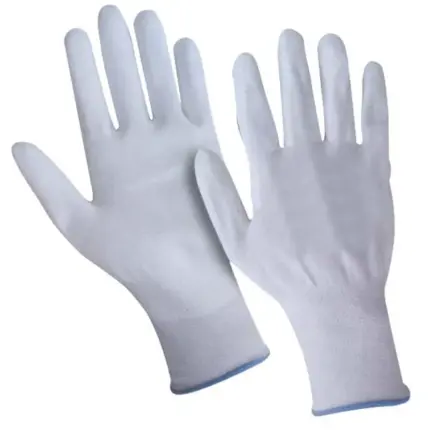 Перчатки Нейлоновые с частичным полиуретановым обливом