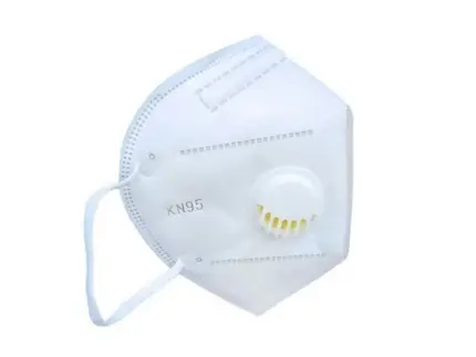 Респиратор-фильтр от пыли защитная маска одноразовая KN95