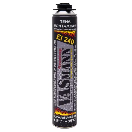 VASmann Firestop огнестойкая монтажная пена 920 г