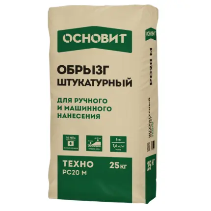 Техно PC20 M Штукатурный обрызг адгезионный 25 кг