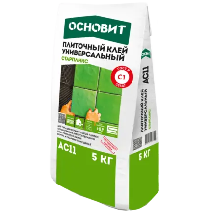 Старпликс AC11 Плиточный клей универсальный 5 кг
