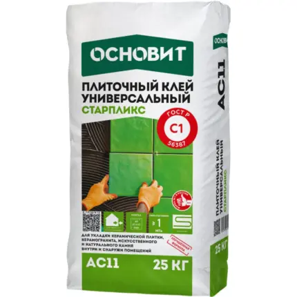 Старпликс AC11 Плиточный клей универсальный 25 кг