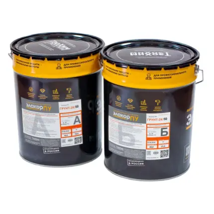 Элакор-ПУ Грунт 2К/50 Укрепляющий 38 кг