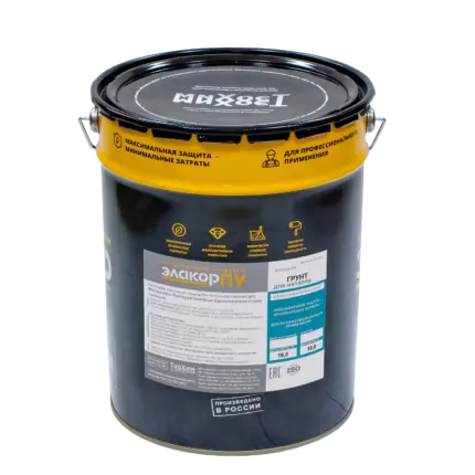Элакор-ПУ Грунт для металла 18 кг