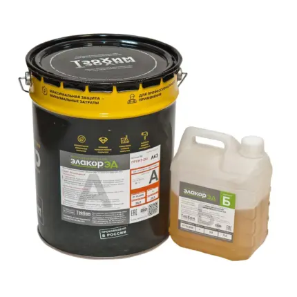 Элакор-ЭД Грунт-АКЗ Грунт-Эмаль для металла 27 кг