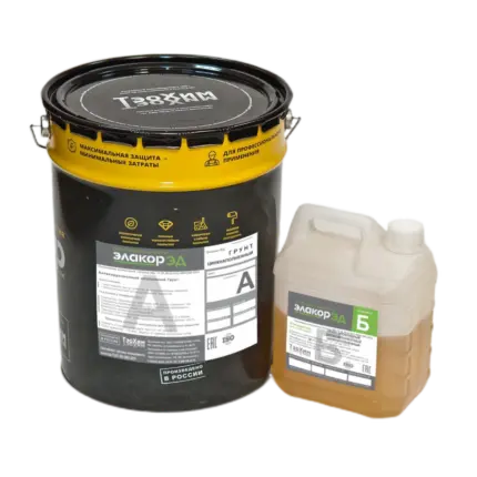 Элакор-ЭД Грунт-Цинк Антикор для металла 21 кг