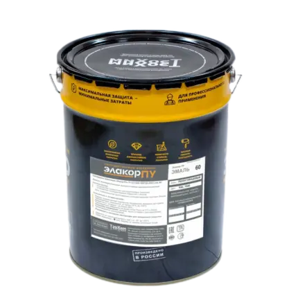 Элакор-ПУ Эмаль-60 Полуглянцевая 22 кг