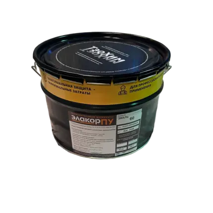 Элакор-ПУ Эмаль-60 Полуглянцевая 11 кг