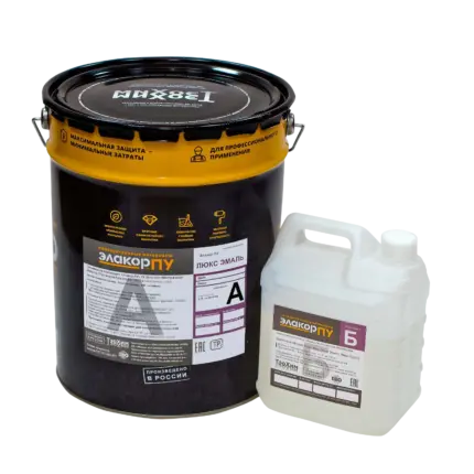 Элакор-ПУ Люкс Эмаль Глянцевая УФ-стойкая 21 кг