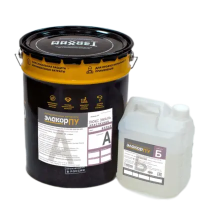 Элакор-ПУ Люкс Эмаль Эластичная УФ-стойкая 20 кг