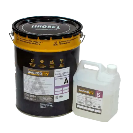 Элакор-ПУ Люкс Эмаль АСТ-6 Светостойкая антистатическая 18 кг