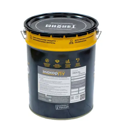 Элакор-ПУ Эмаль для дерева Однокомпонентная 20 кг