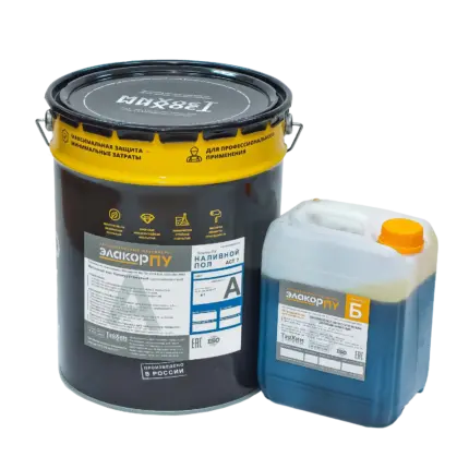 Элакор-ПУ Антистатический Наливной пол АСТ-7 24 кг