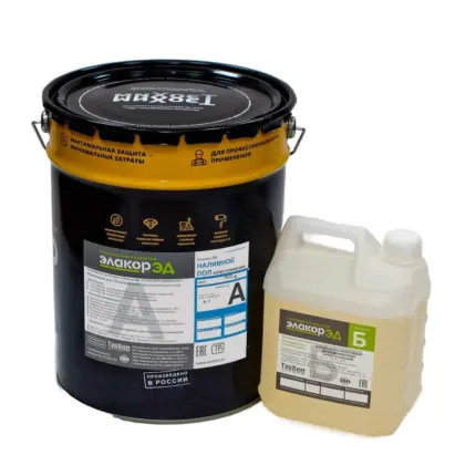 Элакор-ЭД Антистатический Наливной пол АСТ-6 25.2 кг