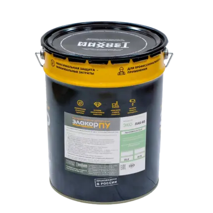 Элакор-ПУ ЭКО Лак-60 с СЭЗ заключением 20 кг