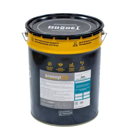 Элакор-ПУ Лак для металла 20 кг