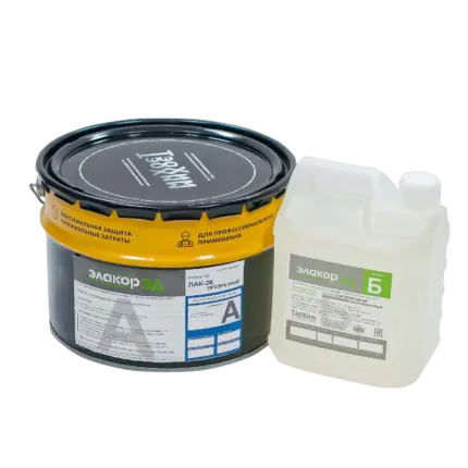 Элакор-ЭД Лак Эпоксидный для каменного ковра 14.6 кг