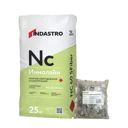 Иннолайн NC60 SFiber Подливочный состав с фиброй 25 кг