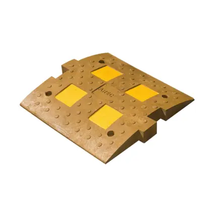 Дорожная неровность ИДН-500 мм средняя желтая