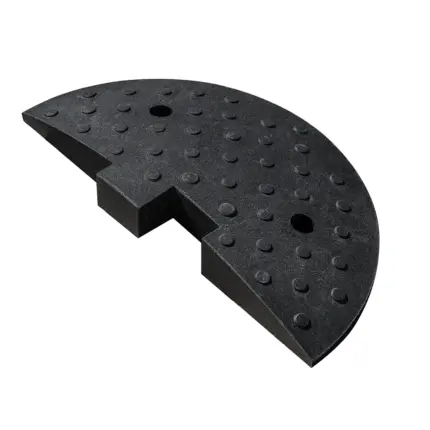 Дорожная неровность ИДН-500 мм концевая чёрная