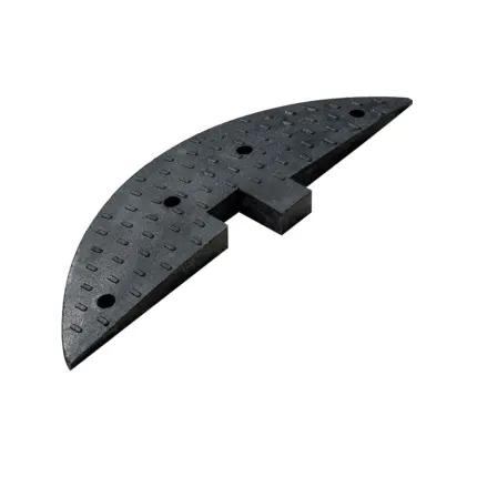 Дорожная неровность ИДН-900 мм концевая чёрная