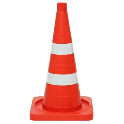 Конус дорожный 510 мм со светоотражающей лентой