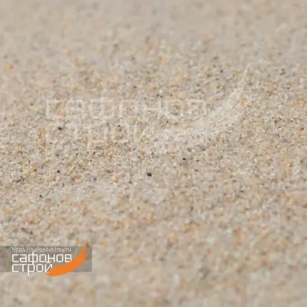 Кварцевый песок окатанный, фр. 0.5-1.0 мм 25 кг