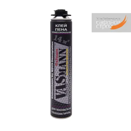 VASmann Fixfoam клей-пена для теплоизоляции 880 г