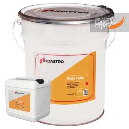 Левелайн LPu 2k/50 Pt Полиуретановый грунт глубокого проникновения Комплект 38 кг