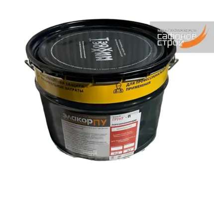 Элакор-ПУ Грунт-П Однокомпонентный Порозаполняющий 11 кг