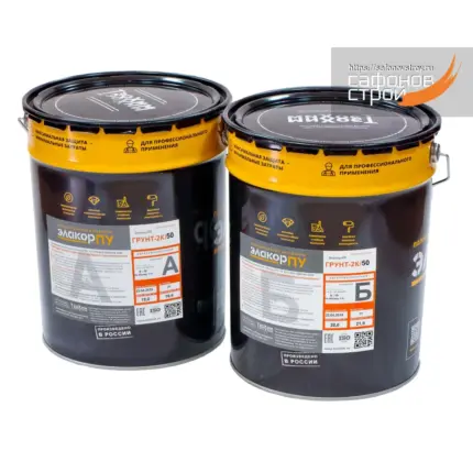 Элакор-ПУ Грунт 2К/50 Укрепляющий 38 кг