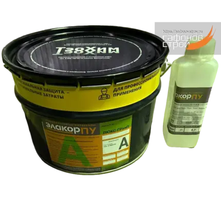 Элакор-ПУ Грунт Люкс Нежелтеющий 9.1 кг