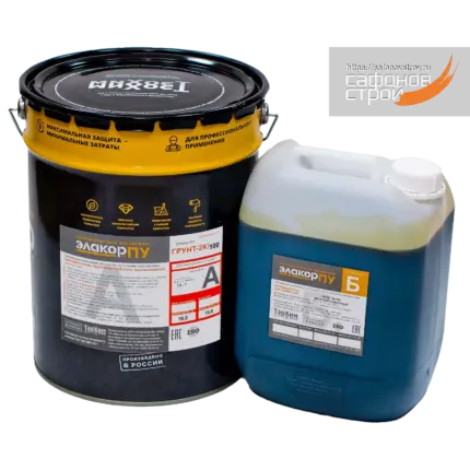 Элакор-ПУ Грунт 2К/100 Без растворителя 30 кг