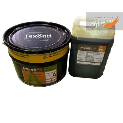 Элакор-ПУ Грунт 2К/100 Без растворителя 15 кг