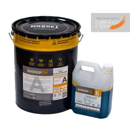 Элакор-ПУ Антистатический Грунт 20 кг