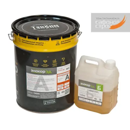 Элакор-ЭД Грунт-АКЗ Грунт-Эмаль для металла 27 кг