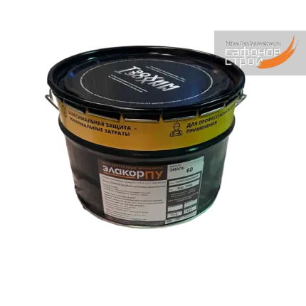 Элакор-ПУ Эмаль-60 Полуглянцевая 11 кг