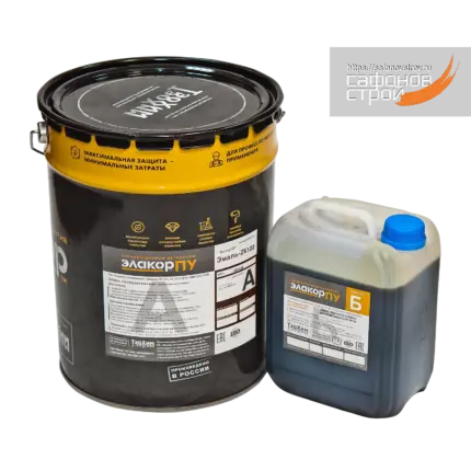 Элакор-ПУ Эмаль 2К/100 Фактурная 21 кг