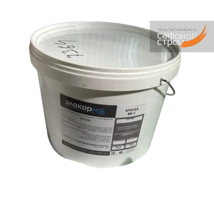 Элакор МБ2 Краска Паропроницаемая Акриловая 10 кг