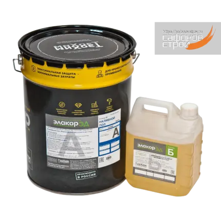 Элакор-ЭД Наливной пол Декор 26.4 кг