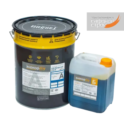 Элакор-ПУ Антистатический Наливной пол АСТ-6 24 кг