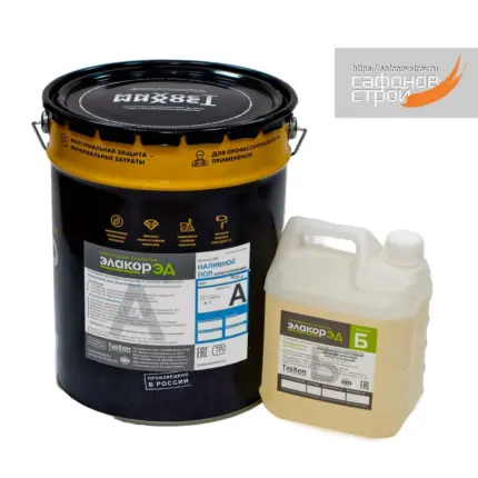 Элакор-ЭД Антистатический Наливной пол АСТ-7 25.2 кг