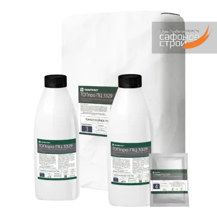 TOПпро ПЦ 3329 Полиуретан-цементный материал для плинтусов