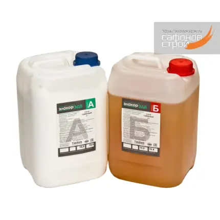 Элакор-ЭДВ Лак-В Глянцевый паропроницаемый 18 кг