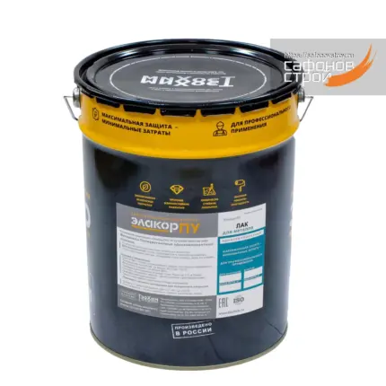 Элакор-ПУ Лак для металла 20 кг