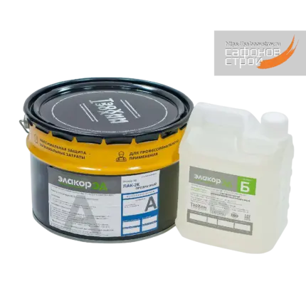 Элакор-ЭД Лак Эпоксидный для каменного ковра 14.6 кг