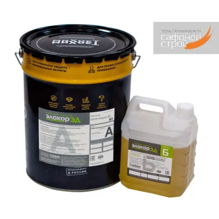 Элакор-ЭД Шпатлевка БП Натуральный бетон 28.8 кг